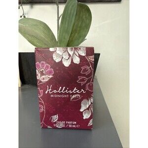 NEW In Box Hollister Midnight Falls Eau de Parfum Perfume 1.7 Oz. Fragrance